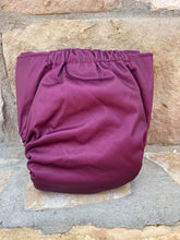 Load image into Gallery viewer, AIO One Size Pocket "Plum"-In Stock