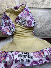 Load image into Gallery viewer, One Size Pocket "Remember for You"-In Stock (donation diaper)