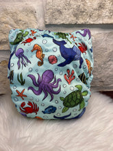 Load image into Gallery viewer, One Size Pocket "Sketchy Underwater"-In Stock