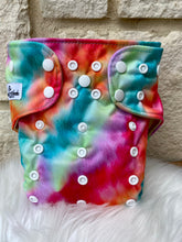 Load image into Gallery viewer, One Size Pocket "Rainbow Watercolor"-In Stock