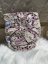Load image into Gallery viewer, "Plum" AIO Newborn Lace