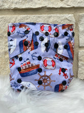 Load image into Gallery viewer, One Size Pocket "Nautical"-In Stock