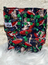 Load image into Gallery viewer, One Size Pocket "Glitter Mushrooms"-In Stock