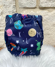 Load image into Gallery viewer, One Size Pocket "Space ABC's"-In Stock