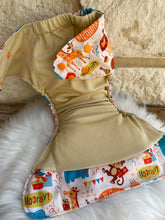 Load image into Gallery viewer, One Size Pocket "Safari Happy Birthday"-In Stock
