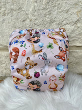 Load image into Gallery viewer, One Size Pocket "Spring Woodland Animals"-In Stock