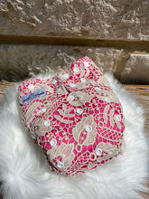 Load image into Gallery viewer, "Carmine Pink" AIO Newborn Lace