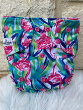 Load image into Gallery viewer, One Size Pocket "Flamingos"-In Stock