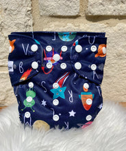 Load image into Gallery viewer, One Size Pocket "Space ABC's"-In Stock