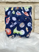Load image into Gallery viewer, One Size Pocket "Space Dinos"-In Stock