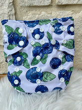 Load image into Gallery viewer, One Size Pocket "Blueberries"-In Stock