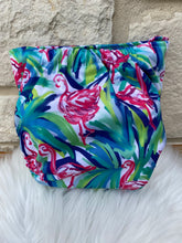 Load image into Gallery viewer, One Size Pocket "Flamingos"-In Stock