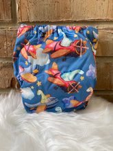 Load image into Gallery viewer, XL Size Pocket "Flying Dinos"-In Stock