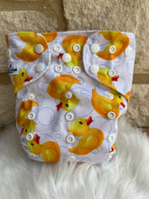 Load image into Gallery viewer, One Size Pocket "Rubber Duckies"-In Stock