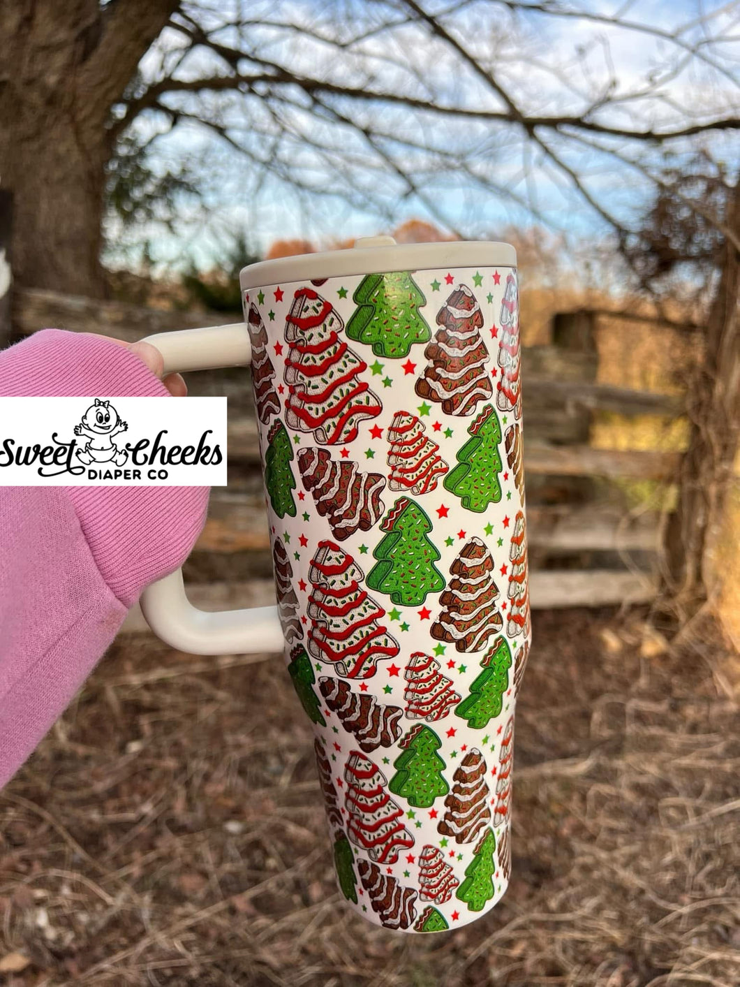 40 oz Christmas Treats Tumbler