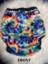 Load image into Gallery viewer, One Size Adjustable Swim Diapers &quot;Tie Dye&quot;
