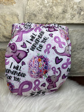 Load image into Gallery viewer, One Size Pocket &quot;Remember for You&quot;-In Stock (donation diaper)
