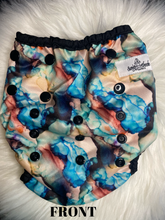Load image into Gallery viewer, One Size Adjustable Swim Diapers &quot;Ink Wash&quot;
