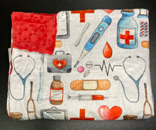 Load image into Gallery viewer, Minky Blanket &quot;Medical&quot;-In Stock
