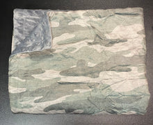 Load image into Gallery viewer, Minky Blanket “Camo”-In Stock
