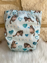 Load image into Gallery viewer, XL Size Pocket &quot;Trash Panda Love&quot;-In Stock
