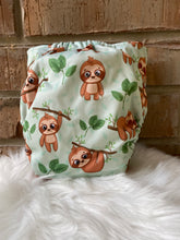 Load image into Gallery viewer, XL Size Pocket &quot;Sloths&quot;-In Stock
