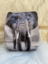 Load image into Gallery viewer, One Size Pocket &quot;BW Elephant&quot;-In Stock
