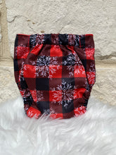 Load image into Gallery viewer, AIO Newborn &quot;Plaid Snowflakes&quot;-In Stock
