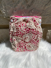 Load image into Gallery viewer, &quot;Carmine Pink&quot; AIO Newborn Lace
