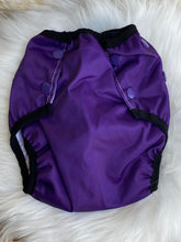 Load image into Gallery viewer, One Size Adjustable Swim Diaper &quot;Purple&quot;

