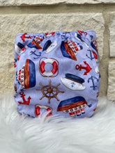 Load image into Gallery viewer, One Size Pocket &quot;Nautical&quot;-In Stock
