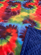 Load image into Gallery viewer, Minky Blanket &quot;Tie Dye&quot;-In Stock
